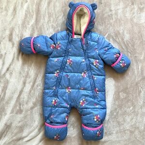 Baby Gap Cold Control Ultra Max PrimaLoft Snowsuit 0-6 Months